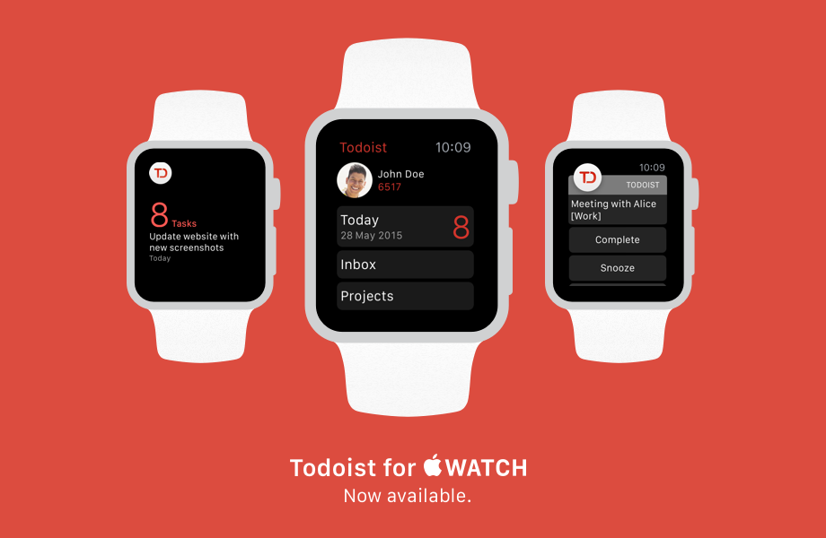 todoist for apple watch