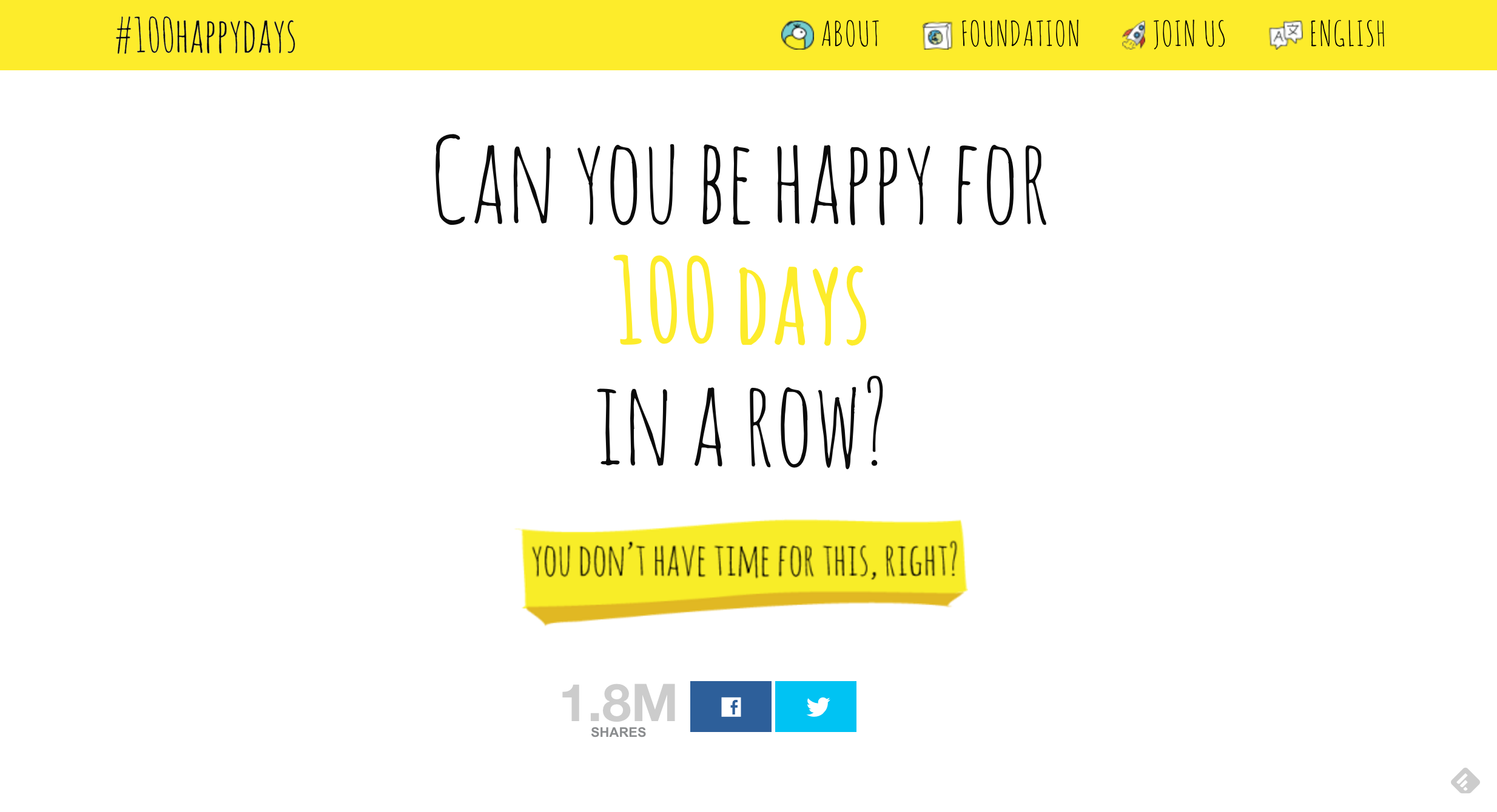Gratitude habit - 100 Days of Happiness