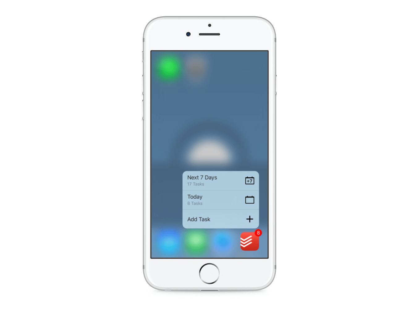 Todoist 3D Touch