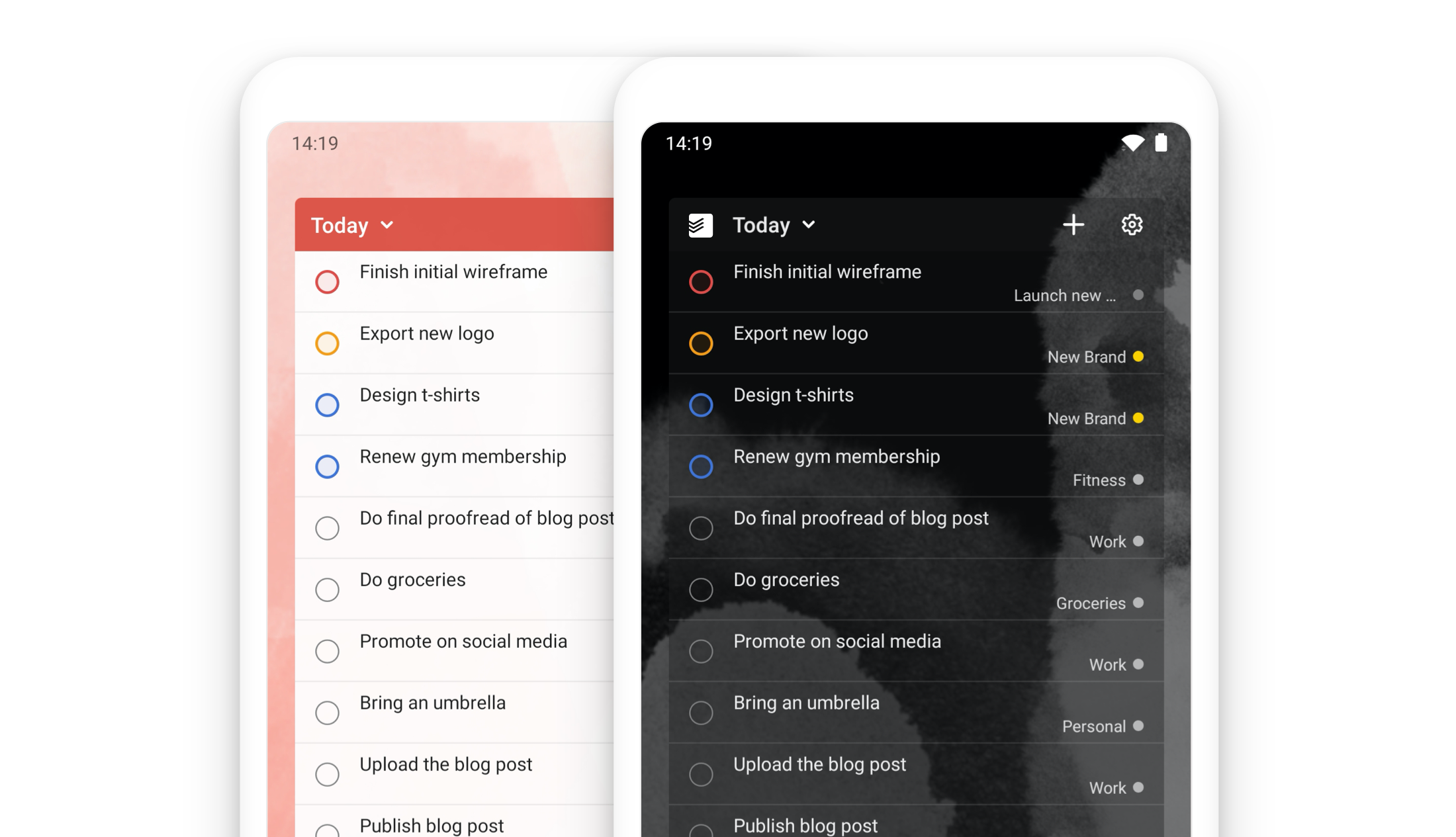 skuffe Kalksten Resonate A Redesigned Todoist Widget for Android (Now with Compact Mode)