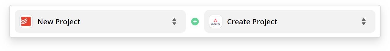 Create new Asana projects from new projects in Todoist