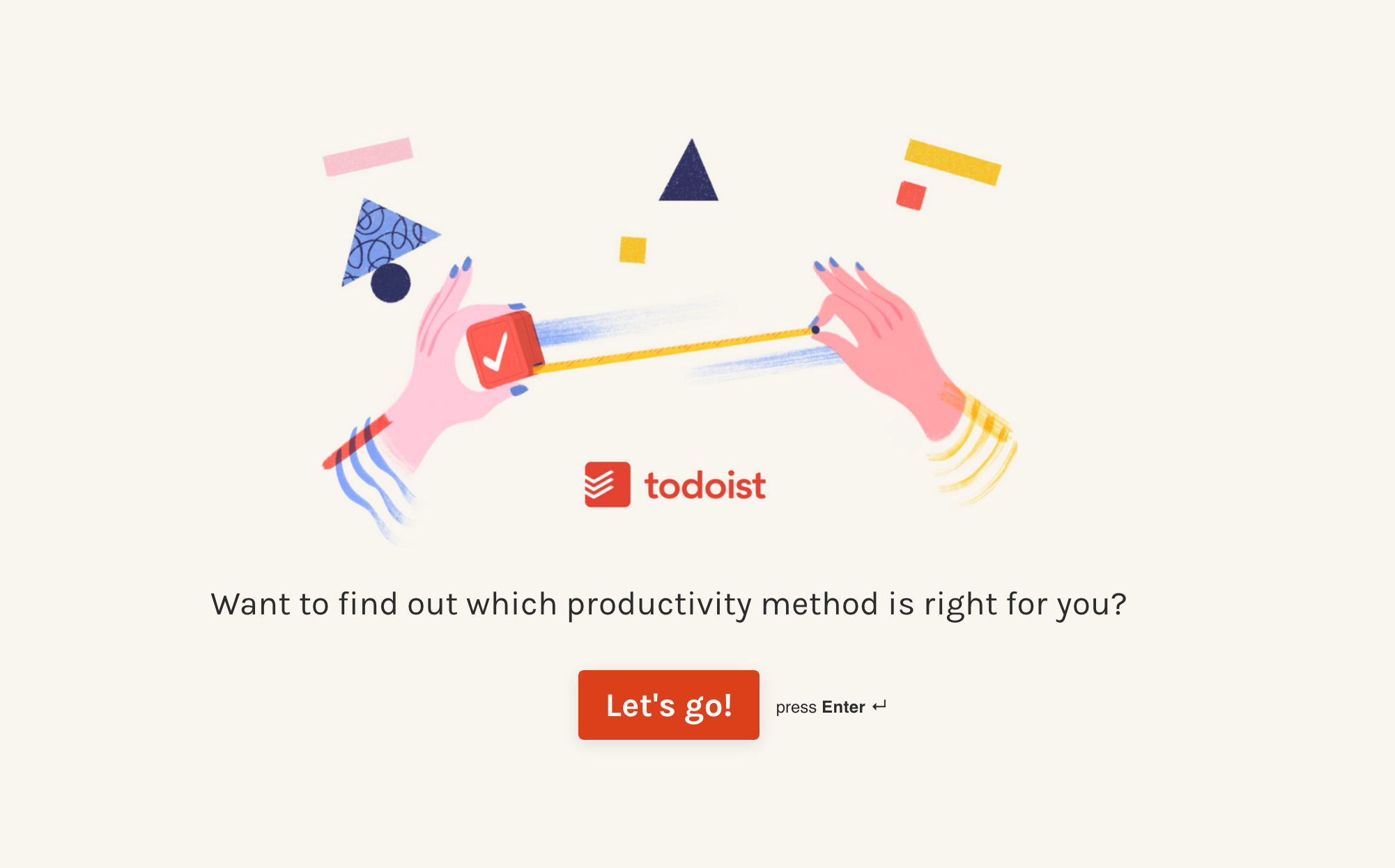 The Todoist Productivity Methods Quiz