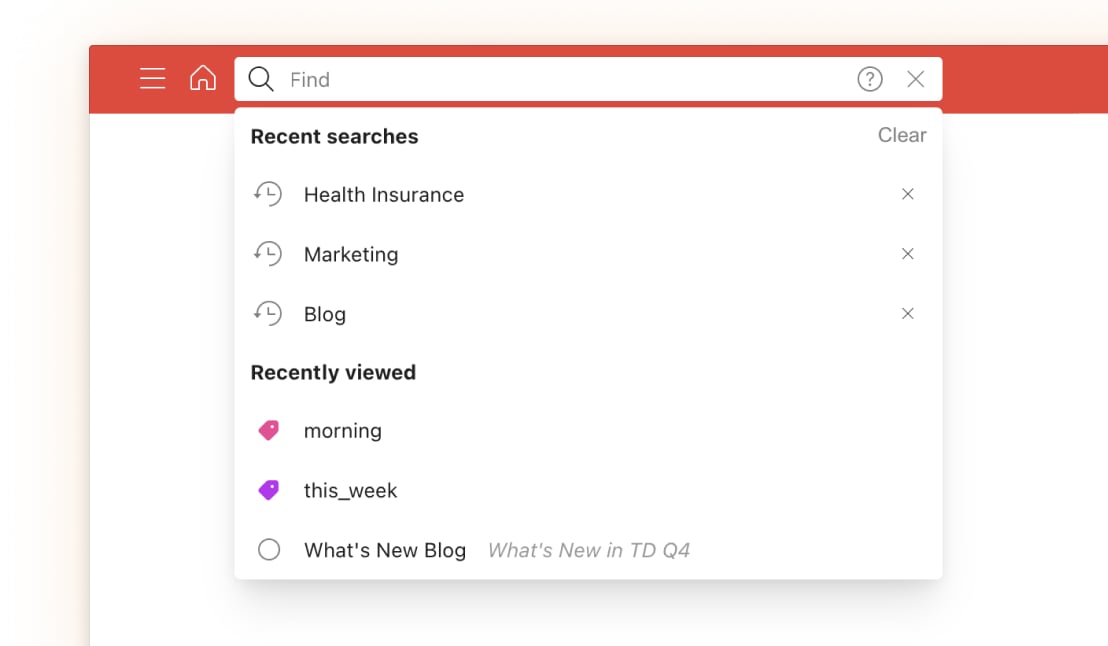What's New Todoist Winter 2020 search