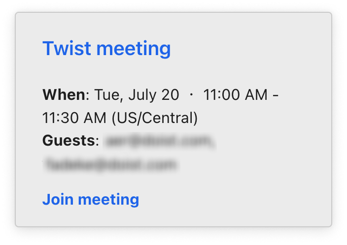 Twist collaboration meeting